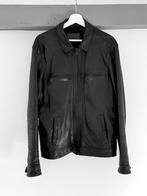All Saints Luck Leather Jacket, Kleding | Heren, Jassen | Zomer, Maat 52/54 (L), All Saints, Zwart, Ophalen of Verzenden