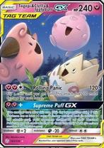 2019 Pokémon Togepi & Cleffa & Iglybuff GX #143 RAW, Ophalen of Verzenden, Zo goed als nieuw