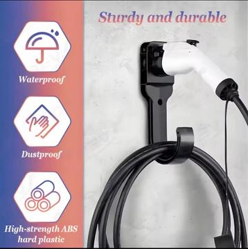 EV Kabelhouder Type-2 – Sterke Wandhaak van ABS beschikbaar voor biedingen