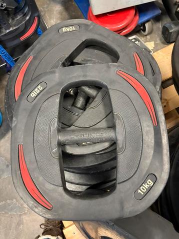 2 x 10 kg les mills smart bar smartbar schijven beschikbaar voor biedingen