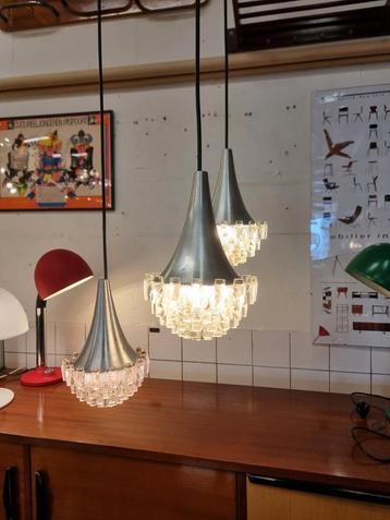 Vintage cascade lamp Jaren 60 hustad leuchten beschikbaar voor biedingen