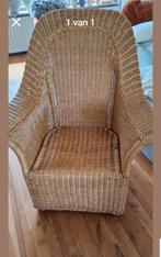 Rotan Stoel - Comfortabel en Stijlvol, Huis en Inrichting, Stoelen, Ophalen, Gebruikt, Bruin, Riet of Rotan