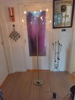 Vloerlamp halogeen traploos dimbaar., Huis en Inrichting, Lampen | Vloerlampen, Ophalen, Zo goed als nieuw, Glas, Modern