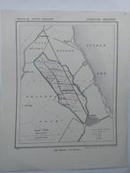 23 / Middelie Kwadijk Edam Axwijk Warder Litho 1867 J Kuyper, Antiek en Kunst, Ophalen of Verzenden