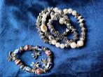 4 armbandjes bedel, Verzenden, Overige materialen
