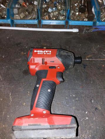 Hilti SID 6-22 Slagschroevendraaier 22V met Accu beschikbaar voor biedingen