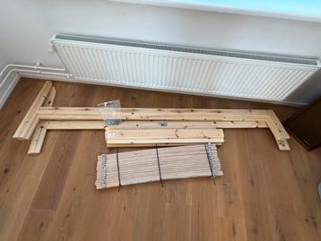 NEIDEN bedframe 90x200 met lattenbodem & matras - afbeelding 5