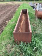 Cortenstalen Bloembakken, Gebruikt, 100 cm of meer, Rond, Ophalen of Verzenden