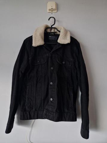 Asos spijkerjack met bondkraag maat M beschikbaar voor biedingen