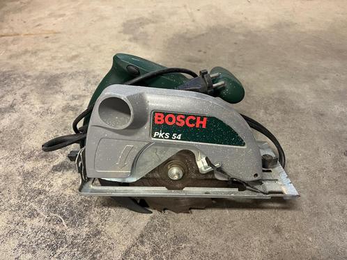 Bosch PKS 54 Cirkelzaagmachine, Doe-het-zelf en Verbouw, Gereedschap | Zaagmachines, Gebruikt, Cirkelzaag, 600 tot 1200 watt, 30 tot 70 mm
