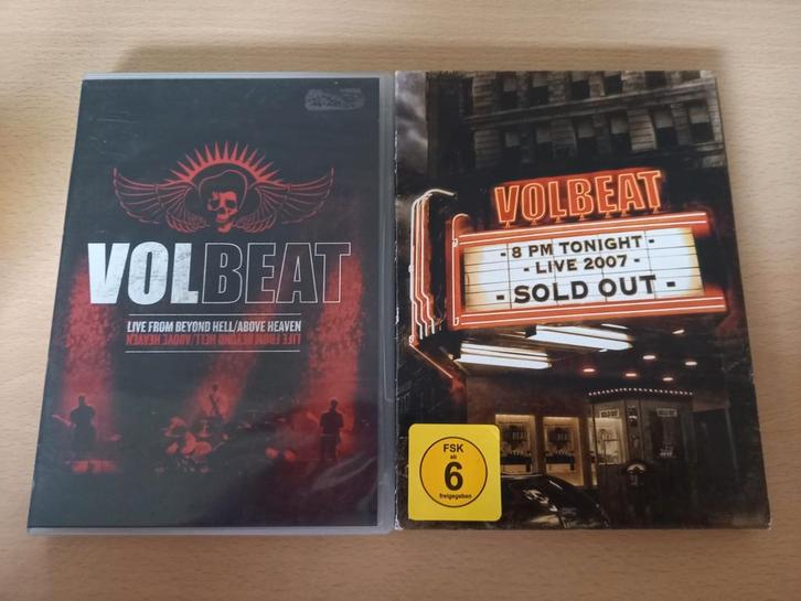 Volbeat 2 dvd's - Live Concerten, Cd's en Dvd's, Dvd's | Muziek en Concerten, Zo goed als nieuw, Muziek en Concerten, Boxset, Vanaf 6 jaar