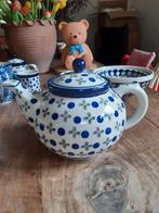Servies Bunzlau theepot nieuw., Huis en Inrichting, Keuken | Servies, Keramiek, Overige typen, Nieuw, Ophalen of Verzenden