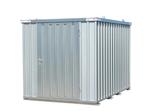 Snelbouwcontainer 3x2m demontabel met zwevende vloer, Ophalen of Verzenden, Metaal, Containerberging