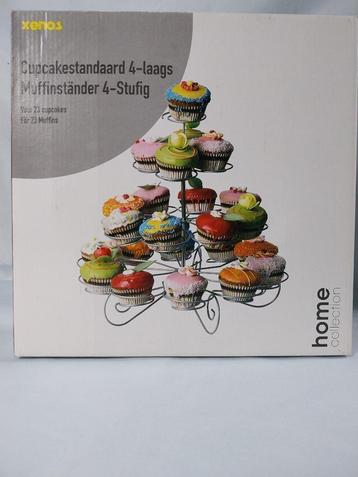 Cup Cake standaard/etagère 4-laags voor 23 cup cakes,  beschikbaar voor biedingen