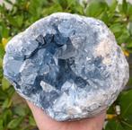 Diep Blauwe 3kg Celestien edelsteen natuursteen mineralen, Ophalen of Verzenden