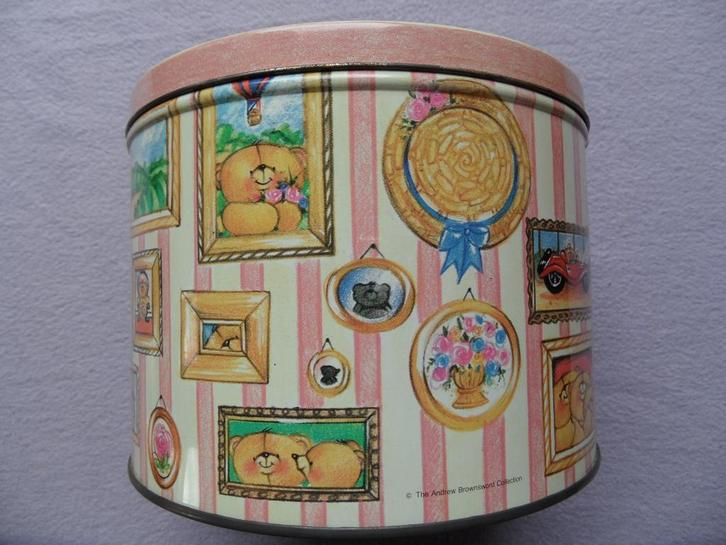 blik - koekblik - Forever Friends - jaar 1999, Verzamelen, Blikken, Zo goed als nieuw, Overige, Overige merken, Ophalen of Verzenden