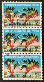 Australië 1962 Perth en Kangaroo Paw (plant) sg346 -15, Ophalen of Verzenden, Gestempeld