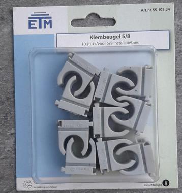 JSL / ETM klembeugels buisklem 5/8 - 16mm installatiebuis, beschikbaar voor biedingen