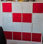 Ikea Kallax Kast met deuren en lades, Ophalen, Kunststof, 150 tot 200 cm, Zo goed als nieuw