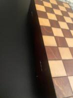 Houten Schaakbord (opvouwbaar), Ophalen of Verzenden, Zo goed als nieuw, Hout
