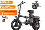 DYU A6 Opvouwbare elektrische vouwfiets NIEUW, 35km/u, 400w, Ophalen of Verzenden, Zo goed als nieuw, 20 inch of meer