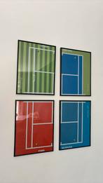 Tennis muurdecoratie Grand Slams, Ophalen, Zo goed als nieuw, Minder dan 50 cm, Minder dan 50 cm