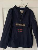 Napapijri Regenjas Maat M - Blauw rainforest, Ophalen of Verzenden, Zo goed als nieuw, Maat 48/50 (M), Blauw