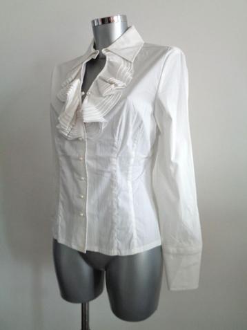 Greenwood getailleerde blouse met parels, maat 40, Nieuw  beschikbaar voor biedingen