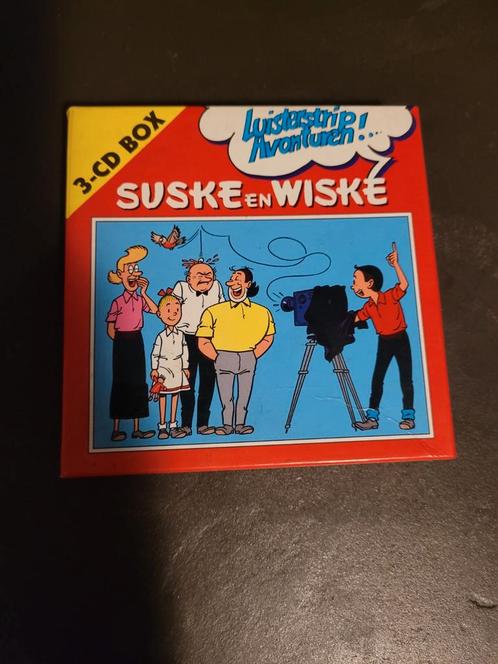 Suske & Wiske 3-cd box + 3 extra, Verzamelen, Stripfiguren, Zo goed als nieuw, Suske en Wiske, Ophalen of Verzenden