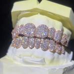 Custom Grillz. Zilver, goud, moissanite of diamant, Ophalen of Verzenden, Zo goed als nieuw