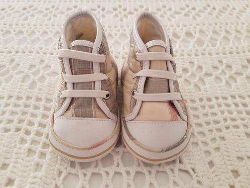 Burberry Baby ruitjes schoenen 17, Kinderen en Baby's, Babykleding | Schoentjes en Sokjes, Zo goed als nieuw, Verzenden