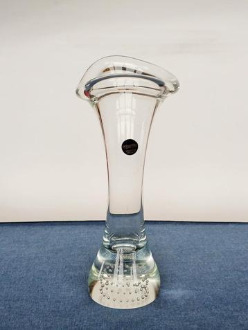 Vaas Kristalline Emil Pfeiffer Artglass Studioglas beschikbaar voor biedingen