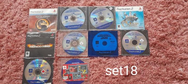 7 games ps2 set 18, Spelcomputers en Games, Games | Sony PlayStation 2, Gebruikt, Overige genres, 1 speler, Vanaf 3 jaar, Ophalen of Verzenden