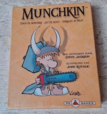 Nieuw geseald Munchkin spel Nederlands, Hobby en Vrije tijd, Gezelschapsspellen | Kaartspellen, Nieuw, Een of twee spelers, Drie of vier spelers