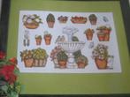 Borduurpatroon  Buxus merklap   nr 5125, Verzenden, Nieuw, Handborduren, Patroon