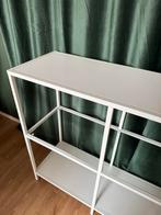 Ikea VITTSJÖ Stellingkast - Wit, Huis en Inrichting, Tafels | Sidetables, Ophalen, 50 tot 100 cm, Zo goed als nieuw, Metaal