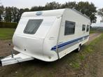 Hobby 560 zeer netjes! 2 enkele bedden., Caravans en Kamperen, Caravans, Rondzit, Hobby, Tot en met 6, 1250 - 1500 kg