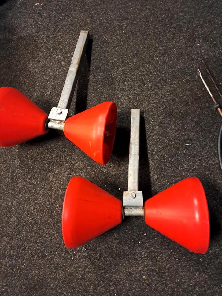 Nieuwe Trompetrollen voor Trailer, Watersport en Boten, Accessoires en Onderhoud, Nieuw, Overige typen, Ophalen of Verzenden