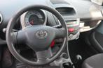 Toyota Aygo 1.0-12V + | Airco | 5 Deurs | Apk 17-03-2026, Voorwielaandrijving, Stof, Gebruikt, Zwart