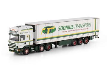WSI  SCANIA  4 SERIES TOPLINE 6X2 REEFER TRAIELR SOONIUS  beschikbaar voor biedingen