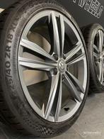 18” originele Volkswagen Golf Sebring velgen + banden 5x112, 19 inch, Gebruikt, -, -
