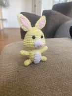 Gehaakte konijn knuffel, amigurumi, Ophalen of Verzenden, Nieuw, Haken