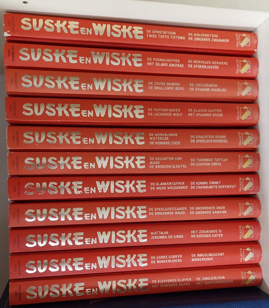 Suske en Wiske Lecturama, Gelezen, Willy Vandersteen, Ophalen of Verzenden, Meerdere stripboeken