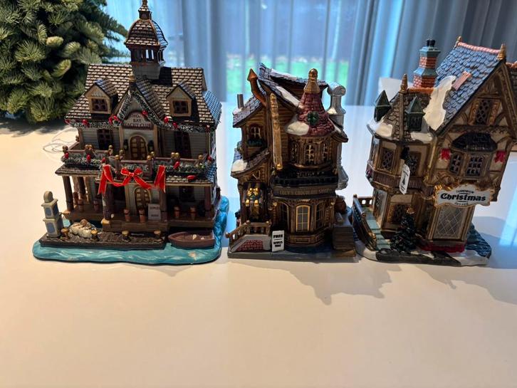Lemax kersthuisjes, Diversen, Kerst, Zo goed als nieuw, Ophalen of Verzenden