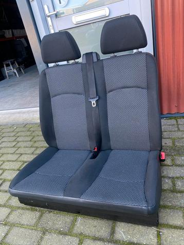 bank stoelen 2persoons mercedes vito 639 2004-2014 facelift 