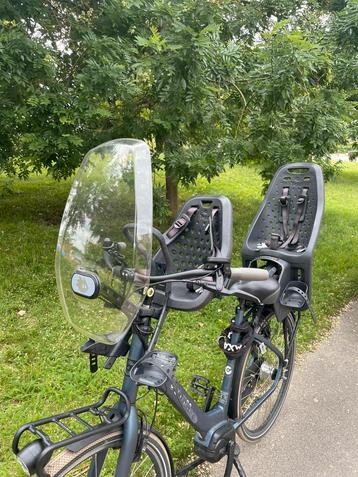 Voorzitje fiets yepp inclusief scherm beschikbaar voor biedingen