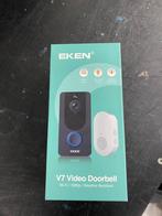 Eken videodeurbel, Ophalen of Verzenden, Ingebouwde camera, Zo goed als nieuw, Draadloos