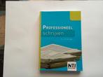 Professioneel Schrijven - Studieboek, Ophalen of Verzenden, Zo goed als nieuw, HBO, Dr. J.F.P de Smit