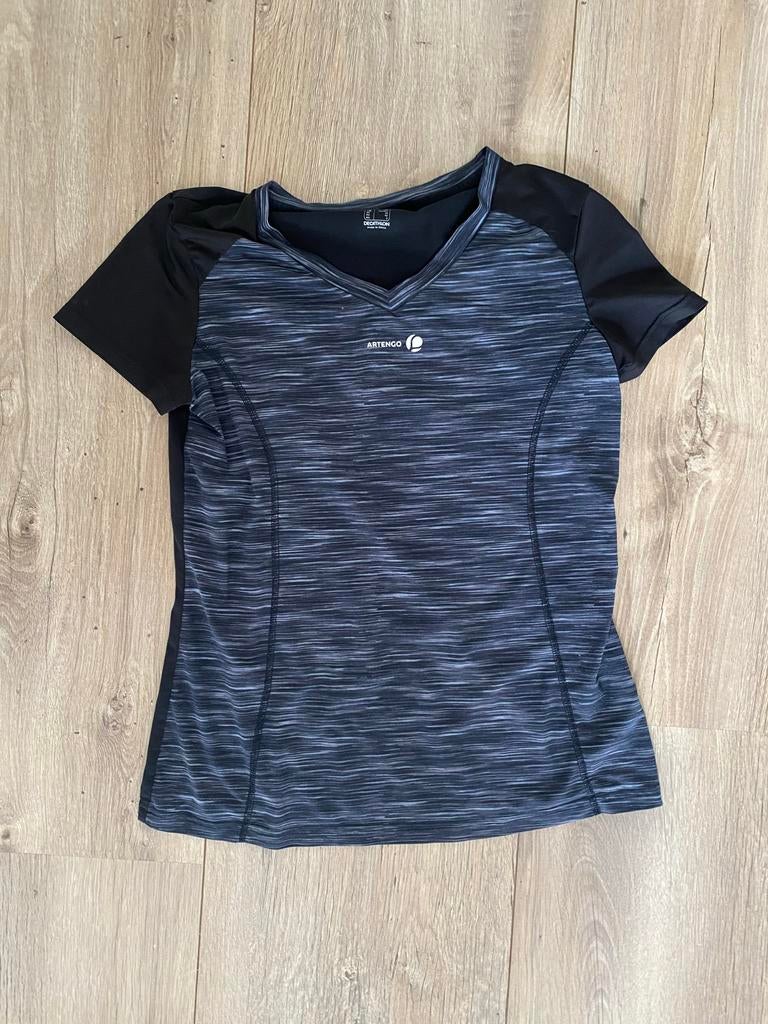 Grijs sportshirt van Artengo, Ophalen of Verzenden, Hardlopen of Fietsen, Maat 36 (S), Grijs