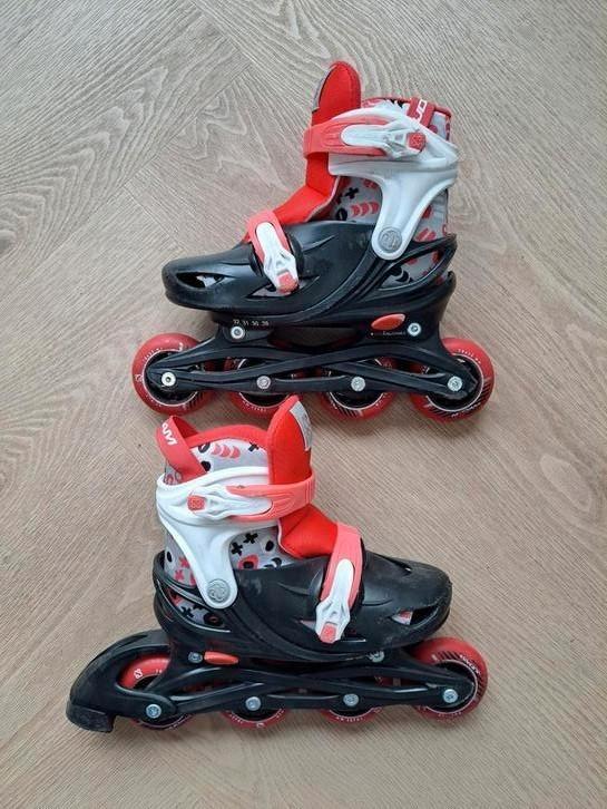 Nijdam skeelers / rolschaatsen 3-in-1, maat 29 tm 32, Sport en Fitness, Skeelers, Gebruikt, Inline skates 4 wielen, Overige merken
